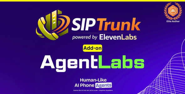 SIP Trunk add-on | AgentLabs - AI Voice Calling Agents & Lead Intelligence SaaS Platform