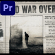 Newspaper Vintage Historical Headlines Opener - Premiere Pro - VideoHive Item for Sale