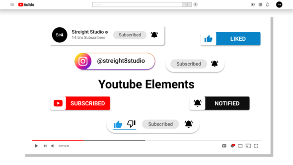 YouTube Elements