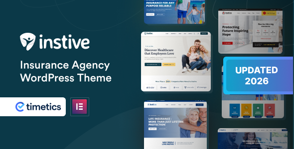 Instive - Insurance WordPress Theme