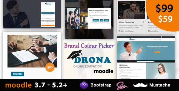 Drona - Multipurpose Moodle Theme