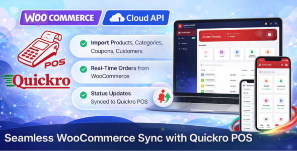 Quickro POS WooCommerce Connector (Add-on)