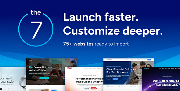 The7 — Ultimate WordPress & WooCommerce Theme