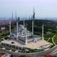 Aerial Drone View of Istanbul Camlica Mosque and Bosphorus - VideoHive Item for Sale
