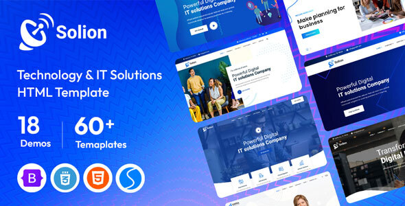 Solion -  IT Solutions & Technology HTML Template
