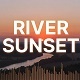 Gentle River at Sunset