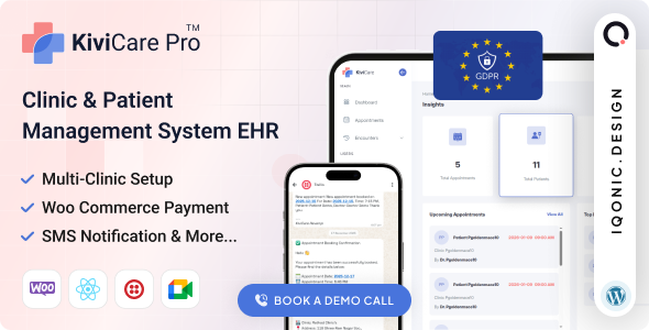 KiviCare(TM) Pro - Clinic and Patient Management System EHR (Add-on)