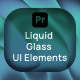 Liquid Glass UI Elements | MOGRT - VideoHive Item for Sale