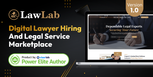 LawLab - Digital Lawyer Hiring And Legal Service Marketplace