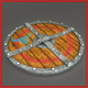 3D Viking Wooden Shield - 3DOcean Item for Sale