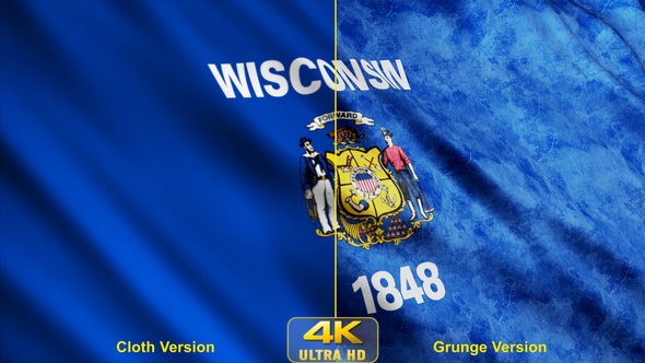 Wisconsin State Flags