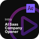 Intro - AI Saas Company Opener - VideoHive Item for Sale