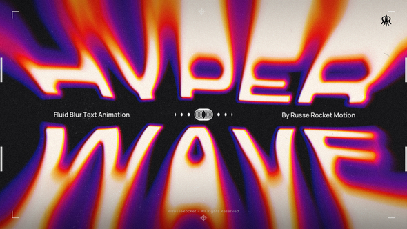 Fluid Blur Text Animation