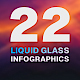 Liquid Glass Infographics - VideoHive Item for Sale