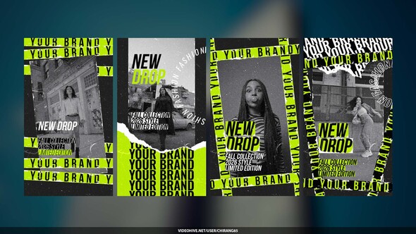 Urban Fashion Sale Stories Pack | Instagram Stories & Reels Promo
