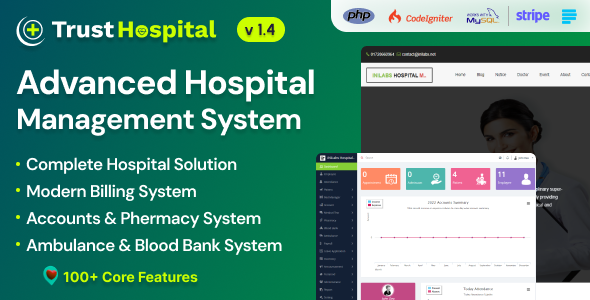 Trust Hospital Management ERP