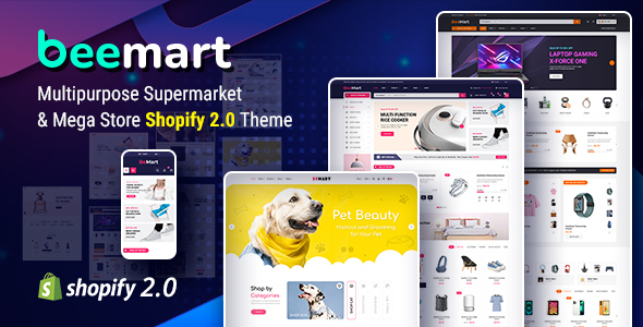 Beemart – Multipurpose Supermarket & Mega Store Shopify 2.0 Theme