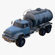 Old Truck 6x6 Fuel Tanker 80s M1 - 3DOcean Item for Sale