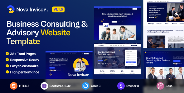NovaInvisor -  Business Consulting & Advisory HTML Template