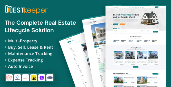 NestKeeper - Hotel, Resort & Property Management System with Booking & Rental