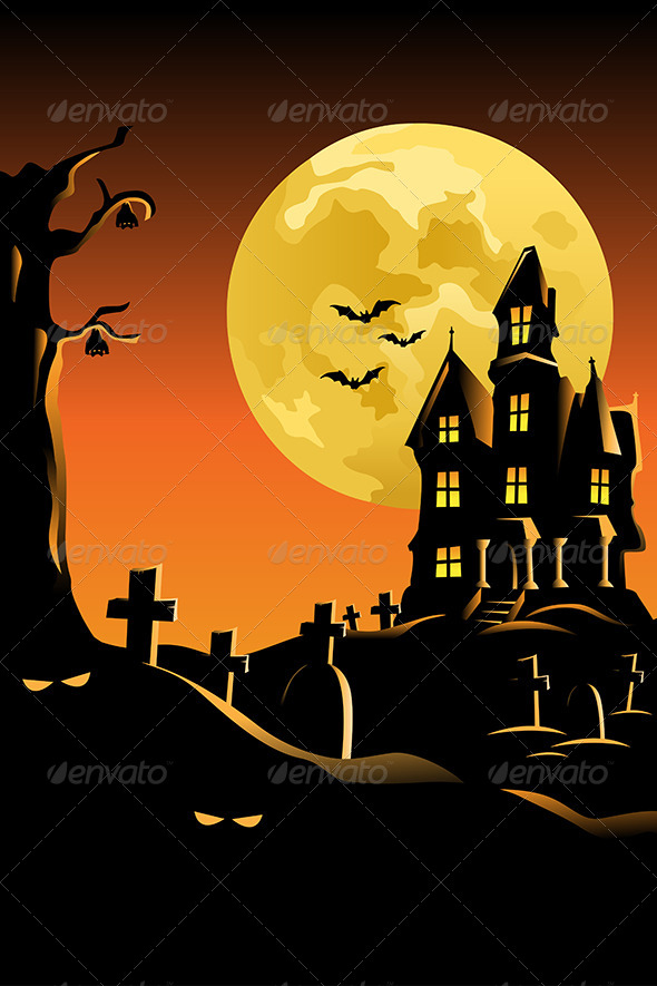 Halloween Background for Poster