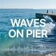 Gentle Waves on Pier