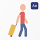 Travel Pictogram Characters - VideoHive Item for Sale