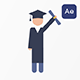 Education Pictogram Icons - VideoHive Item for Sale