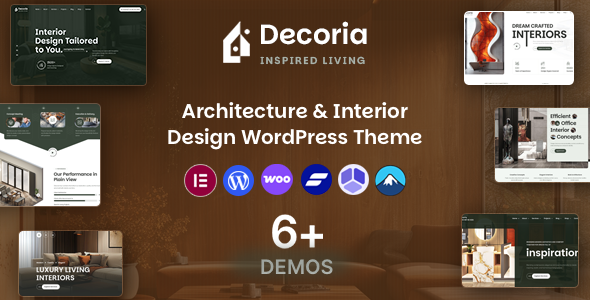 Decoria - Architecture and Interior Design WordPress Theme
