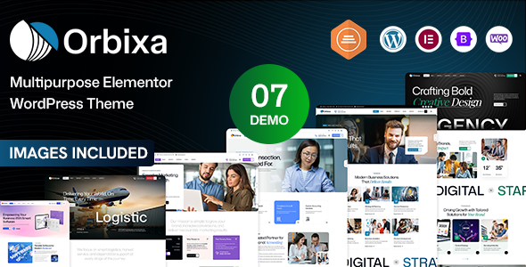 Orbixa – Multi-Industry WordPress Theme for Modern Businesses