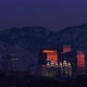 Night Falls over Salt Lake City Skyline - VideoHive Item for Sale