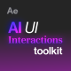 AI UI Interactions Toolkit - VideoHive Item for Sale