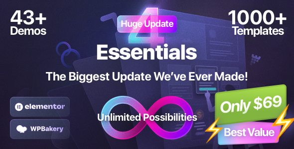 Essentials | Multipurpose WordPress Theme
