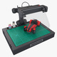 Modeling Workstation with Car M1 - 3DOcean Item for Sale