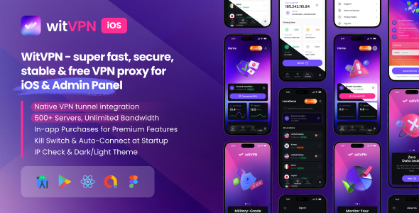 WitVPN - super fast, secure, stable & free VPN proxy for Android
