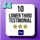 Retro Pop Customer Review Lower Thirds Pack 02 - VideoHive Item for Sale