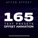 Character Animation Presets - VideoHive Item for Sale