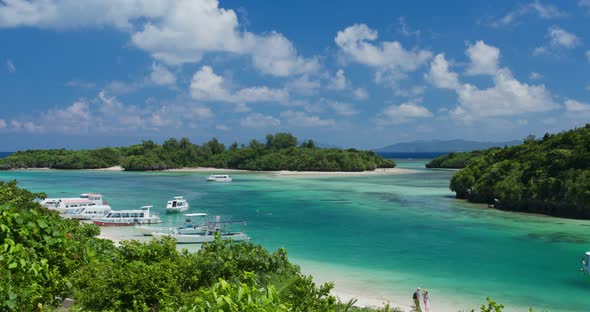 Kabira Bay in ishigaki island