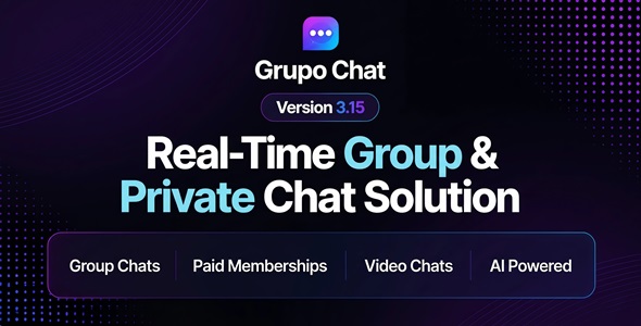 Grupo Chat - AI-Powered Real-Time Group Messaging Platform