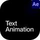 Text Animation - VideoHive Item for Sale