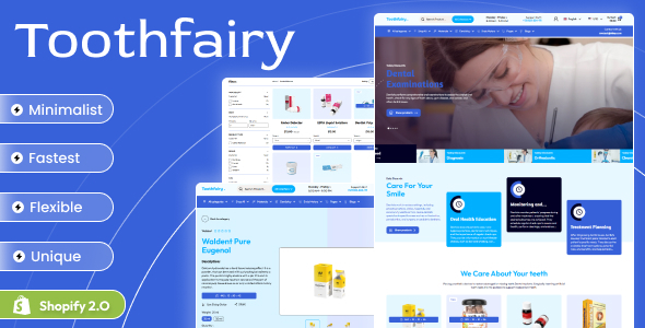 Tooth Fairy - Shopify 2.0 Dental Care Essentials Theme