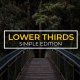 Lower Thirds Simple Edition \ FCPX - VideoHive Item for Sale