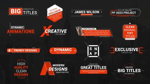 Corporate Big Titles