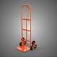 P Handle Grip Stair Climbing Hand Truck Cart Trolley Dolly Cargo - 3DOcean Item for Sale