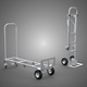 Convertible Folding Metal Hand Truck Platform Trolley Cart Dolly - 3DOcean Item for Sale