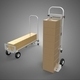 Convertible Foldable Hand Truck Platform Trolley Cart Dolly Box - 3DOcean Item for Sale