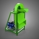 Tree Plant Straw Grass Crop Stem Shredder Crusher Cutter Machine - 3DOcean Item for Sale