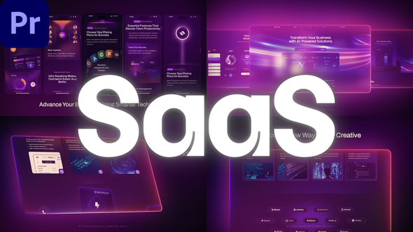Universal SaaS Product Promo MOGRT - Website Promo Teaser