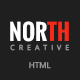 North - One Page Creative Template - ThemeForest Item for Sale