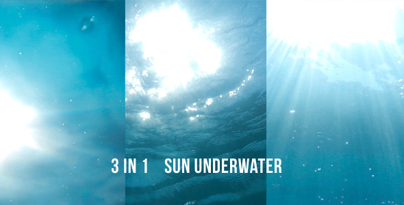 Sun Under Water Pack 3 IN 1